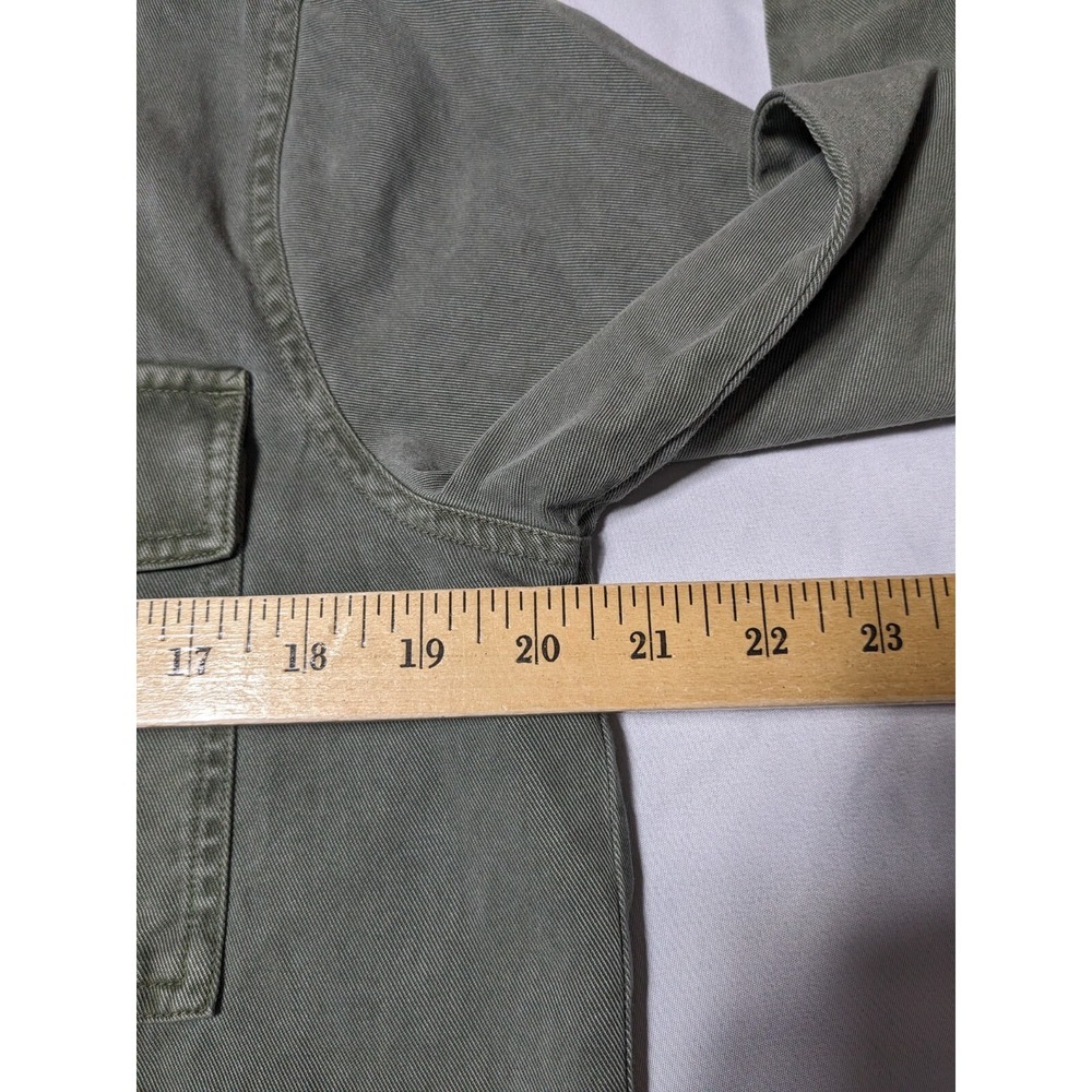 SIDE STITCH Los Angeles Women Small Green‎ Lyocell Cotton Lightweight Jacket - Picture 10 of 15